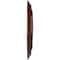 Ekena Millwork Spiral Ceiling Medallion (Fits Canopies up to 4"), 25 1/4"OD x 4"ID x 2"P, Brushed Mahogany CM25SPBMF - alternate 4